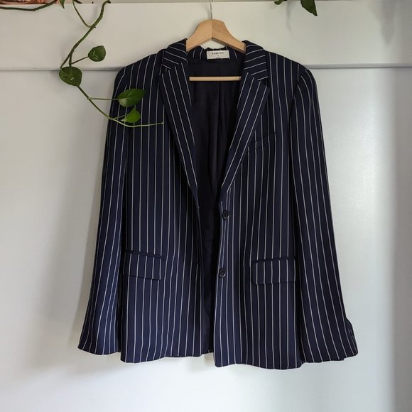 Aritzia Babaton Pin Stripe Oversized Blazer - Picture 2 of 6